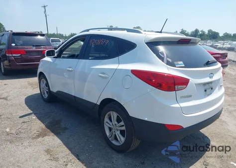 2013 Hyundai Tucson Gls z USA, uszkodzony, nr VIN KM8JU3AC0DU760958